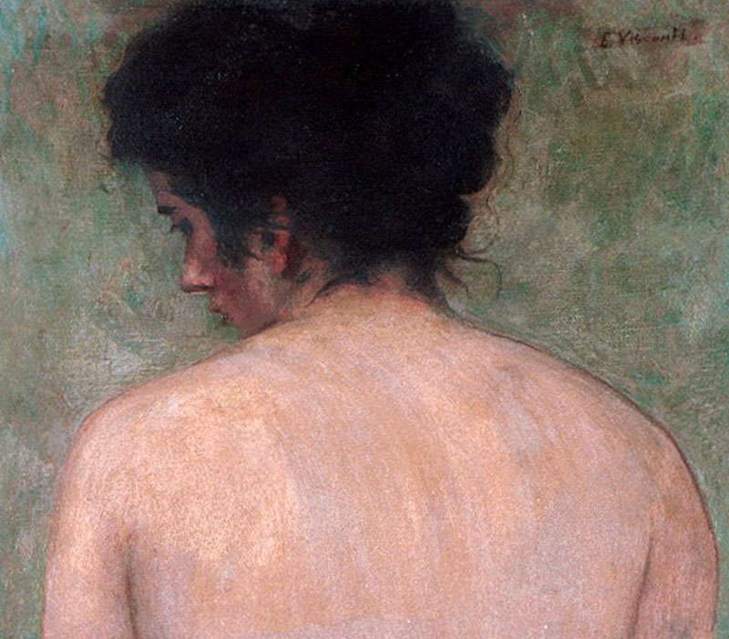 back of woman 